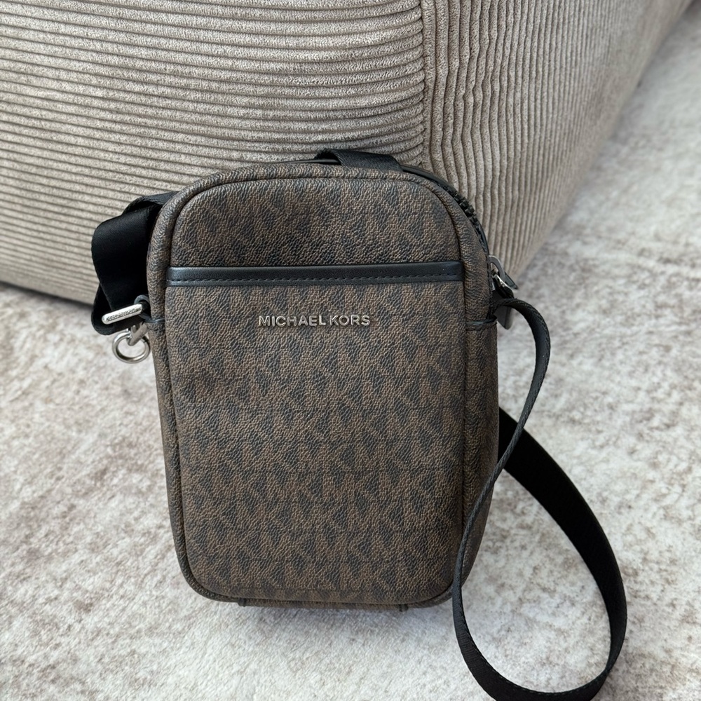 Michael Kors Dark Brown Messenger Bag
